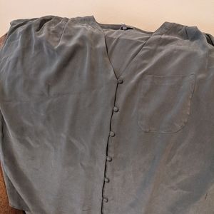 Joie sleeveless button down top